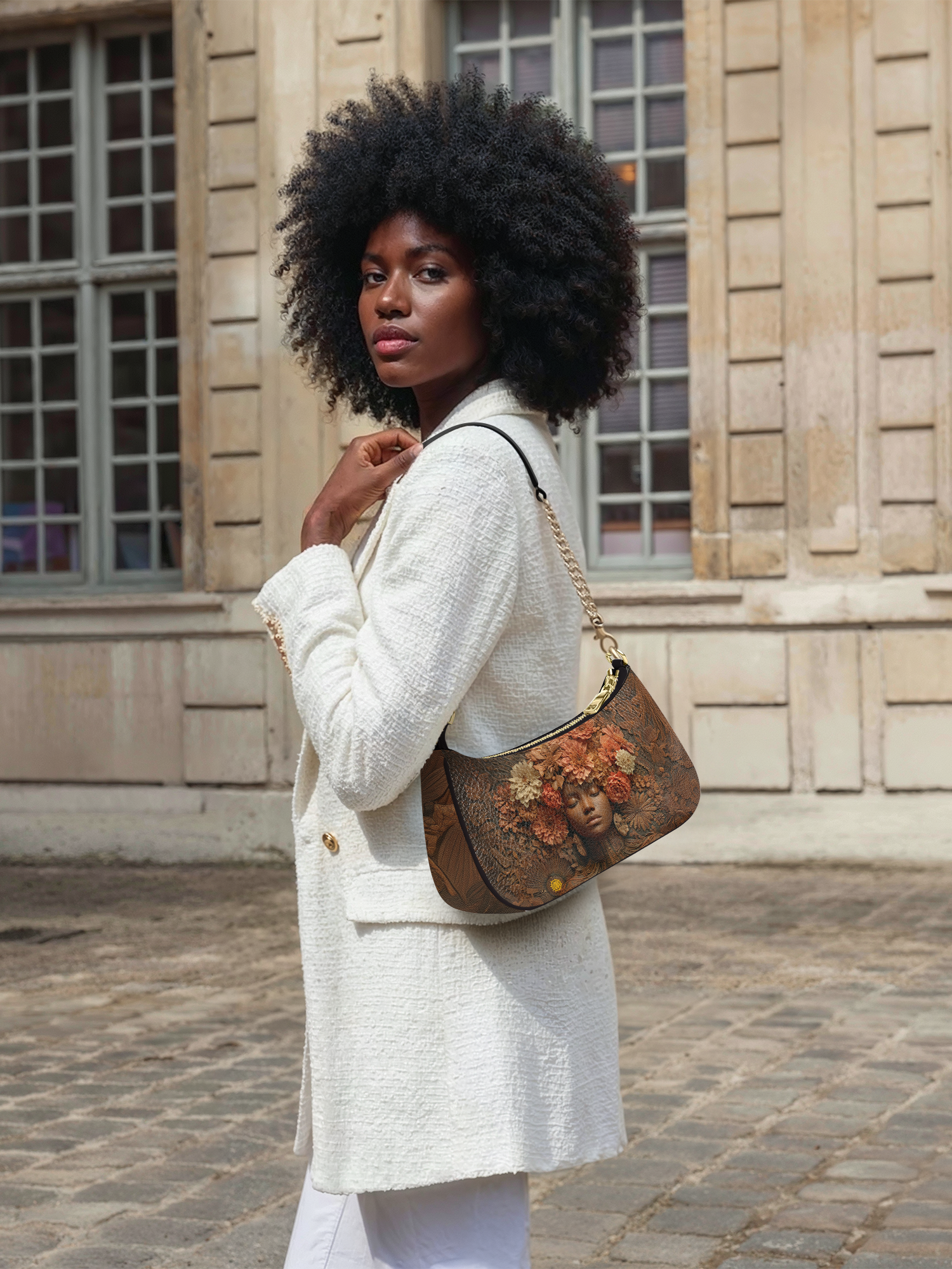 Afro Flora Demi Crossbody Bag QR0TV027