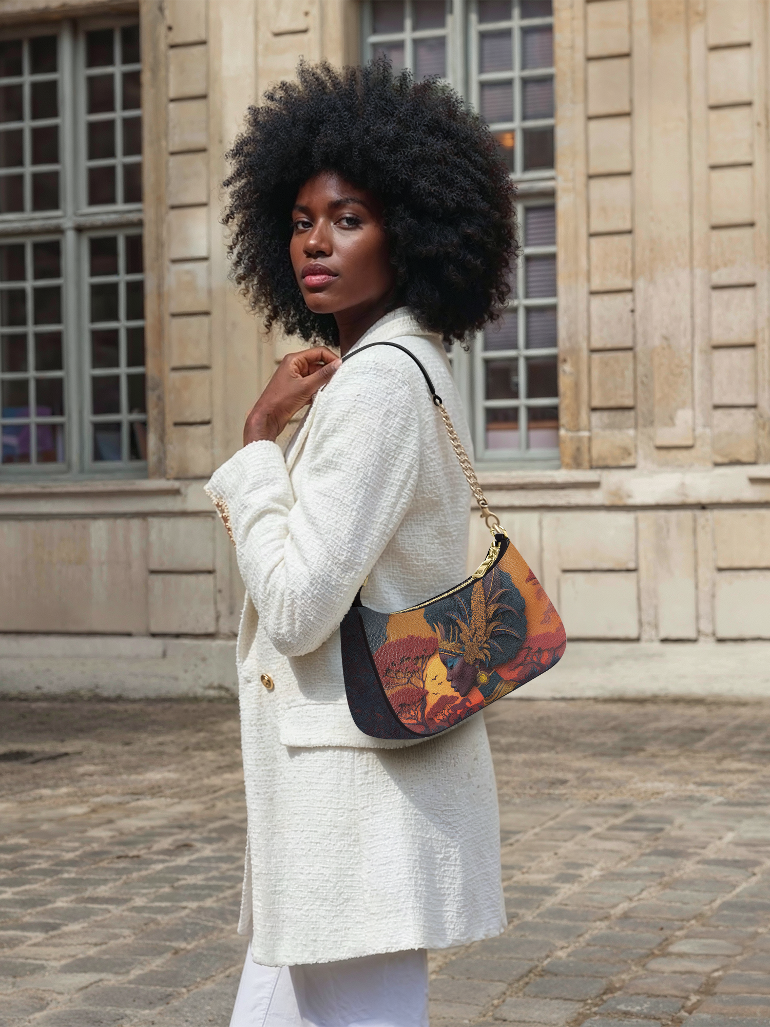 African Aspirations Demi Crossbody Bag QR0HH057