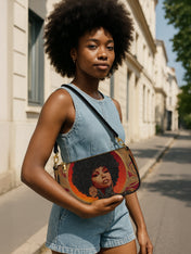 Melanin Muse Classic Zip Pochette QR0XD226