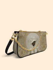 Heavenly Ivory Classic Zip Pochette QR0XD658