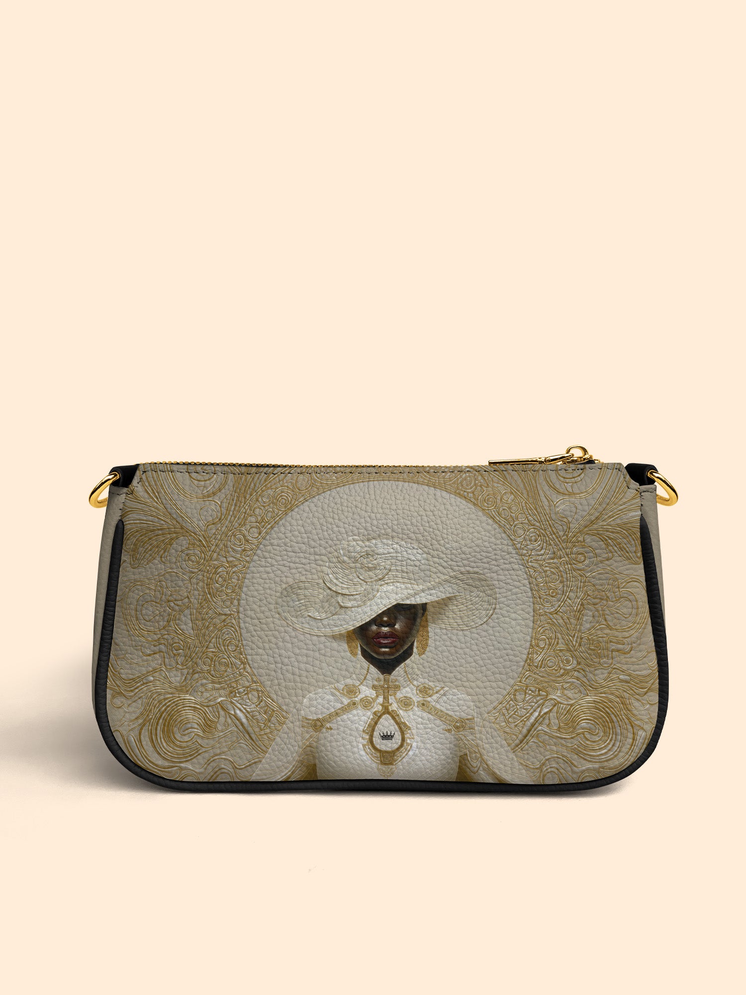 Heavenly Ivory Classic Zip Pochette QR0XD658