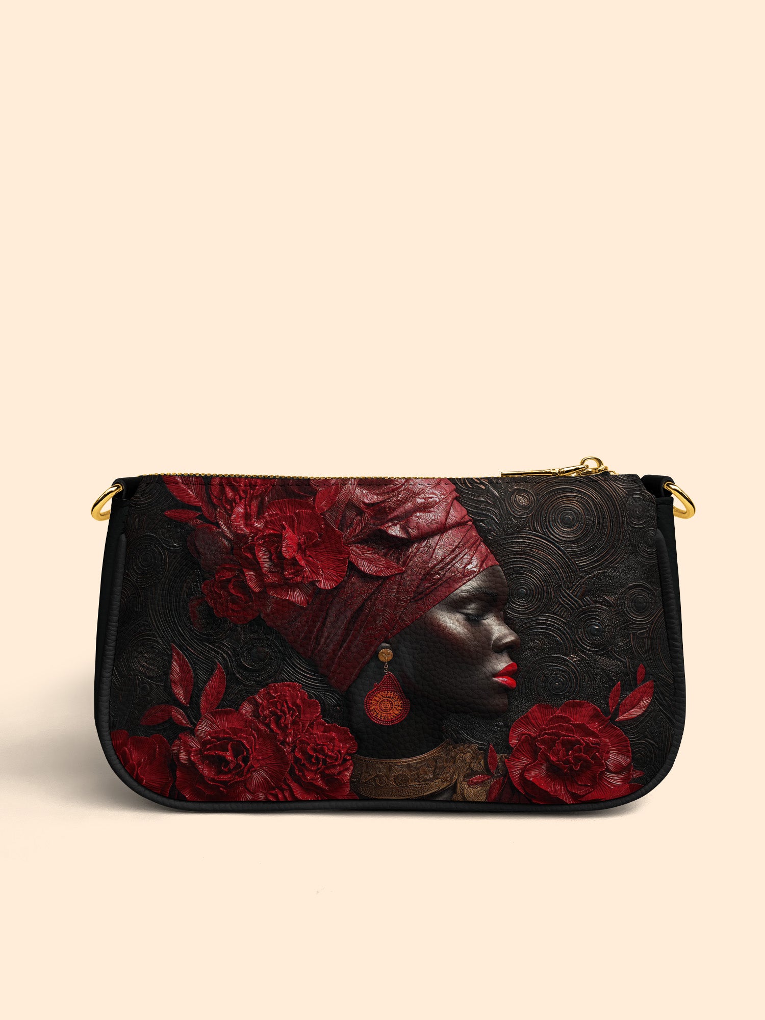 African Ardor Classic Zip Pochette QR0XD544