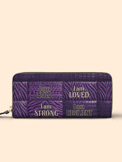 Resilient Spirit Slimline Zippy Wallet QR0XD1049