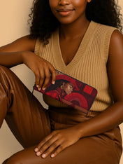 Dust Crowned Beauty Slimline Zippy Wallet QR0TD489