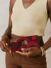 Dust Crowned Beauty Slimline Zippy Wallet QR0TD489