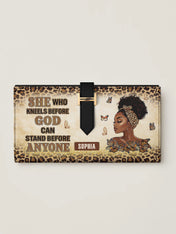 Faithful Queen Tab Closure Wallet