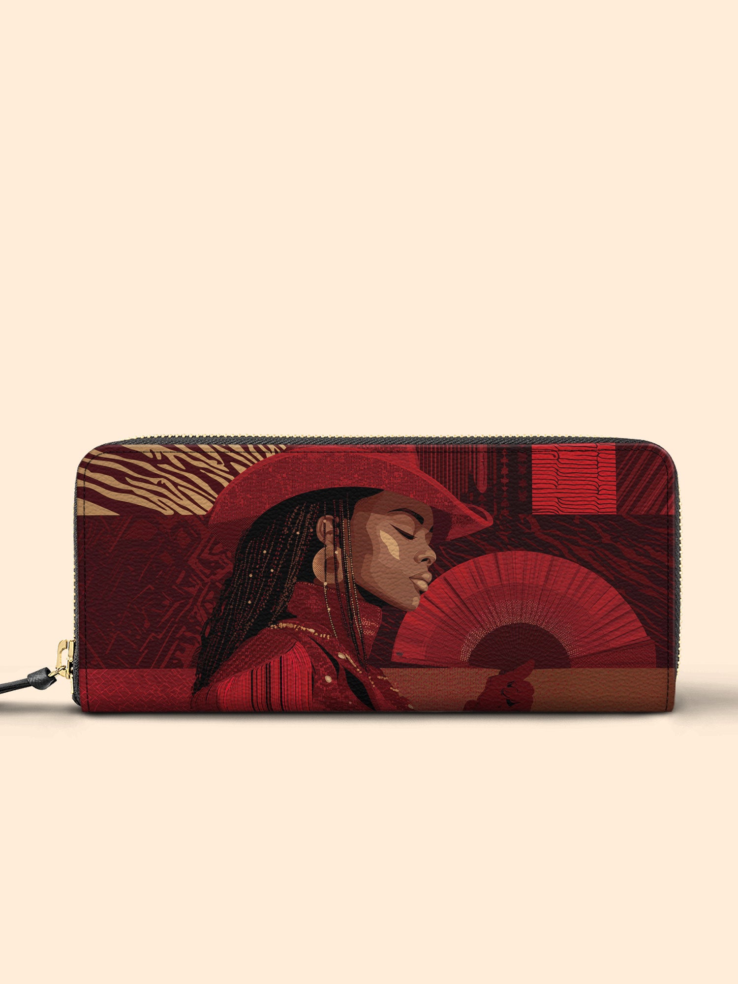 Dust Crowned Beauty Slimline Zippy Wallet QR0TD489