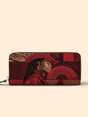 Dust Crowned Beauty Slimline Zippy Wallet QR0TD489