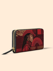 Dust Crowned Beauty Slimline Zippy Wallet QR0TD489