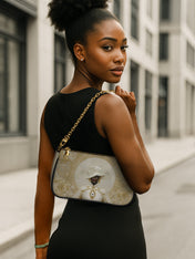 Heavenly Ivory Classic Zip Pochette QR0XD658