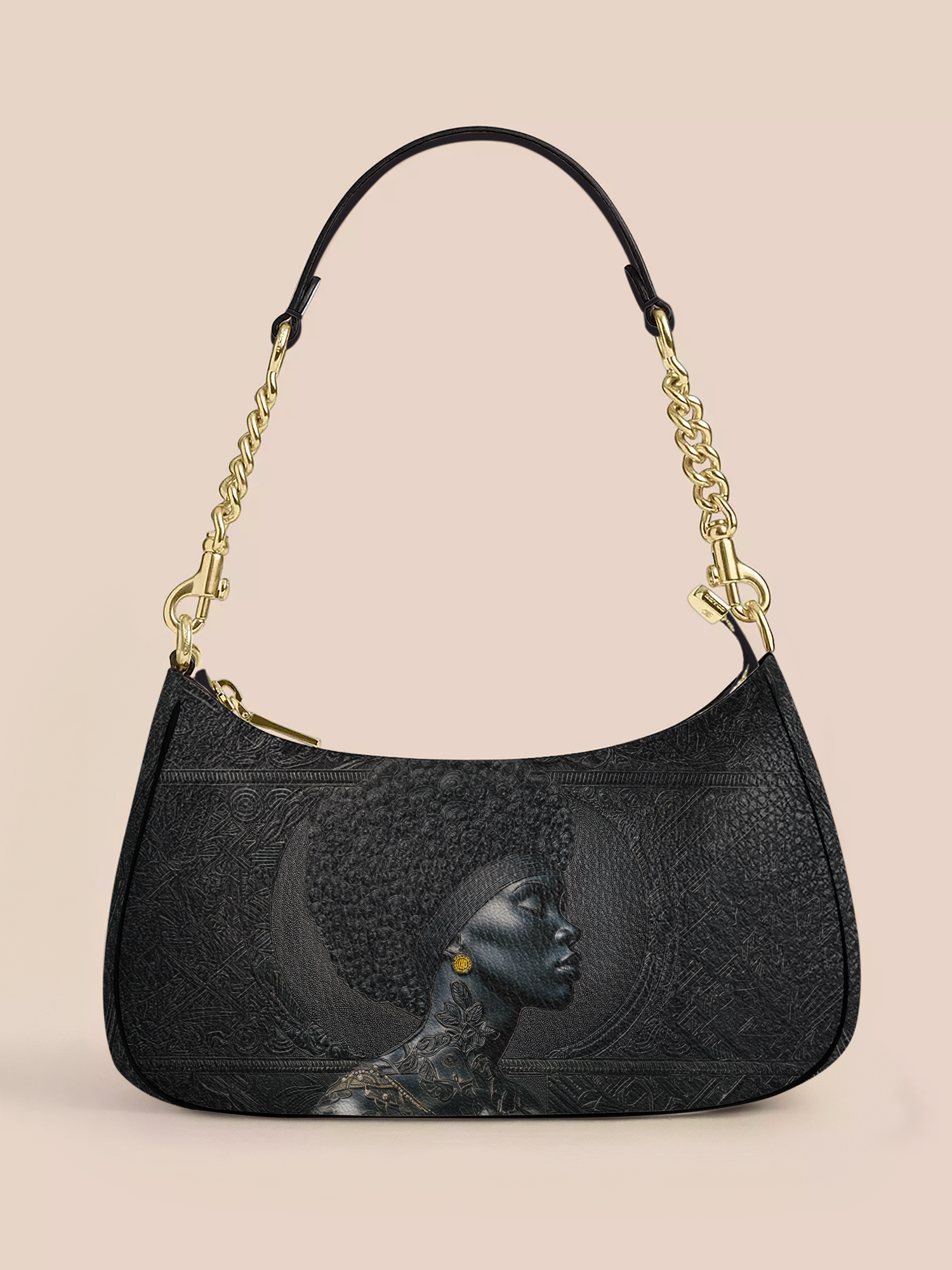 Crowned In Onyx Demi Crossbody Bag QR0XD119