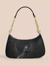Crowned In Onyx Demi Crossbody Bag QR0XD119