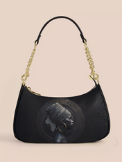 Pure Ebony Demi Crossbody Bag QR0TD287