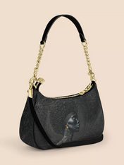 Crowned In Onyx Demi Crossbody Bag QR0XD119