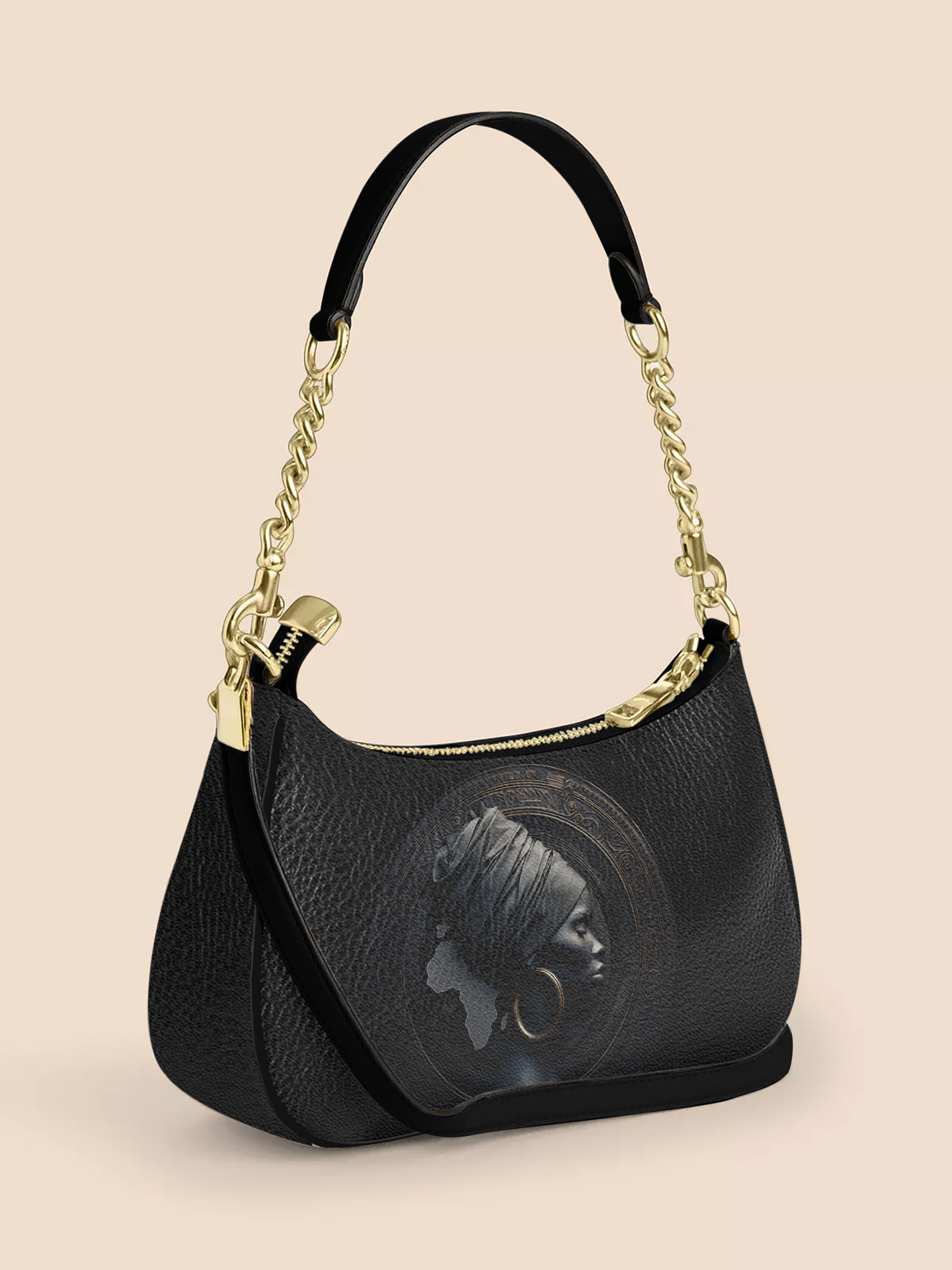 Pure Ebony Demi Crossbody Bag QR0TD287