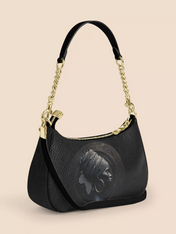 Pure Ebony Demi Crossbody Bag QR0TD287
