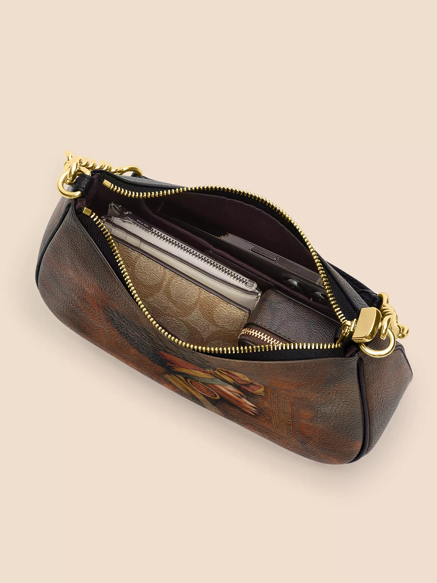 Afro-Elegance Demi Crossbody Bag QR0HH022