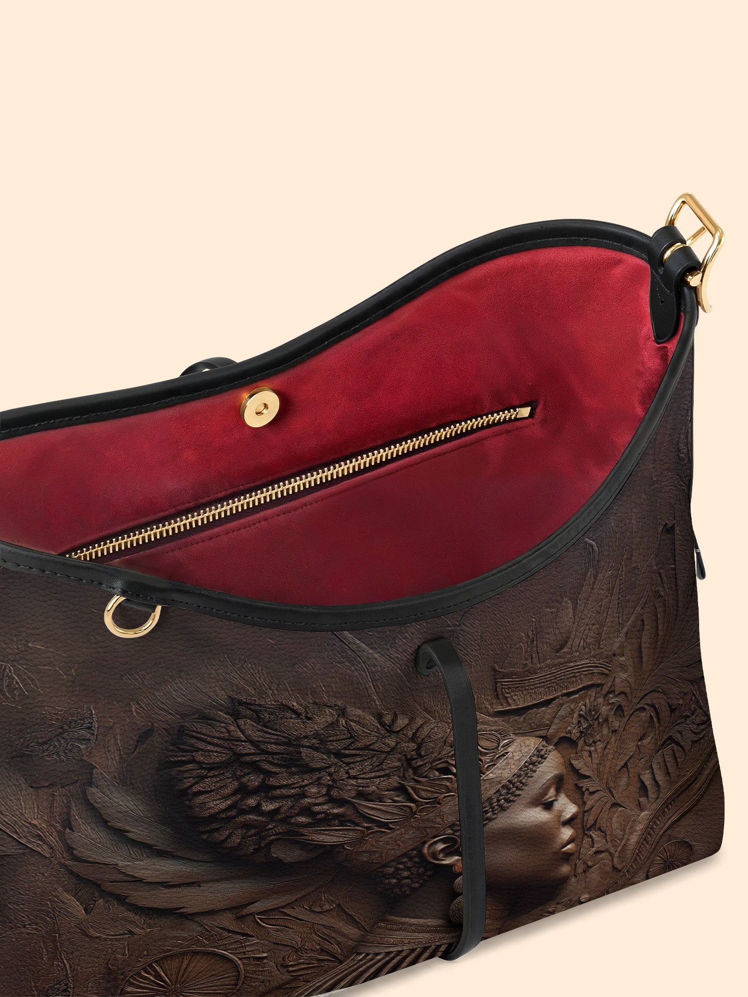 Back To Africa V2 Bowline Hobo Bag QR0XD731