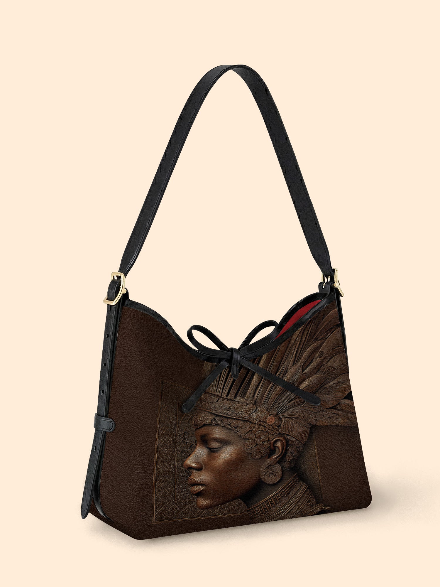 Back To Africa V1 Bowline Hobo Bag QR0XD730