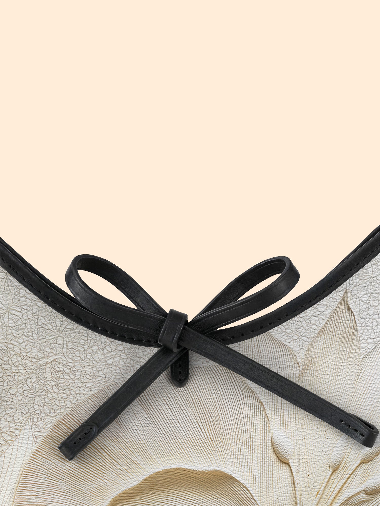 Ivory Blossom Bowline Hobo Bag QR0TV067