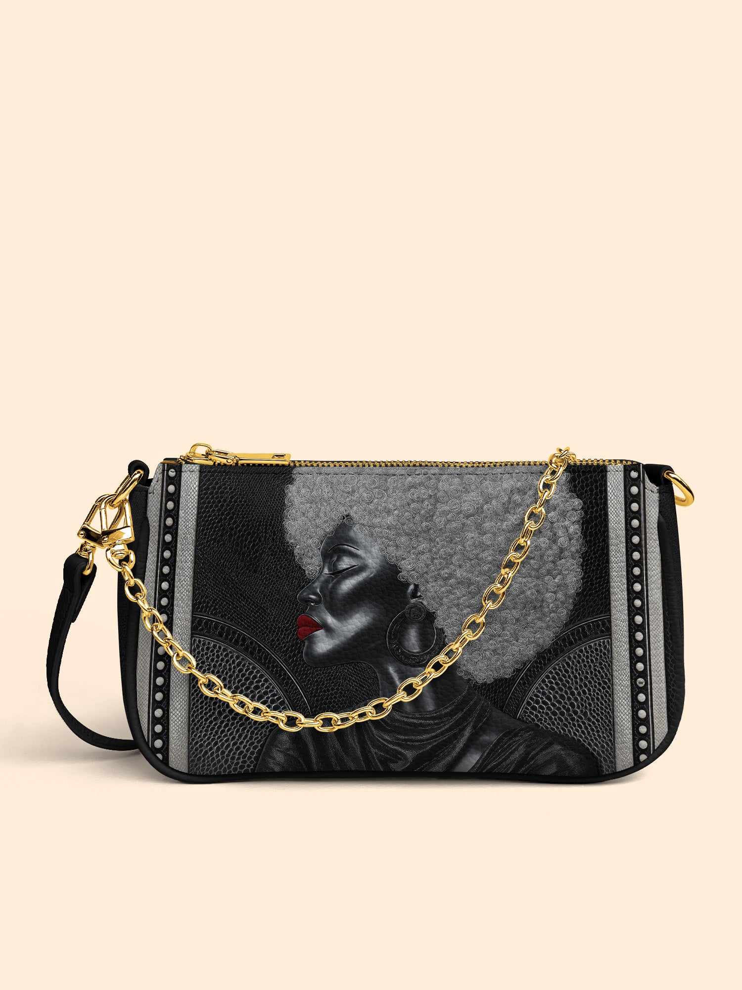 Silver Crown Matriarch Classic Zip Pochette QR0XD1034
