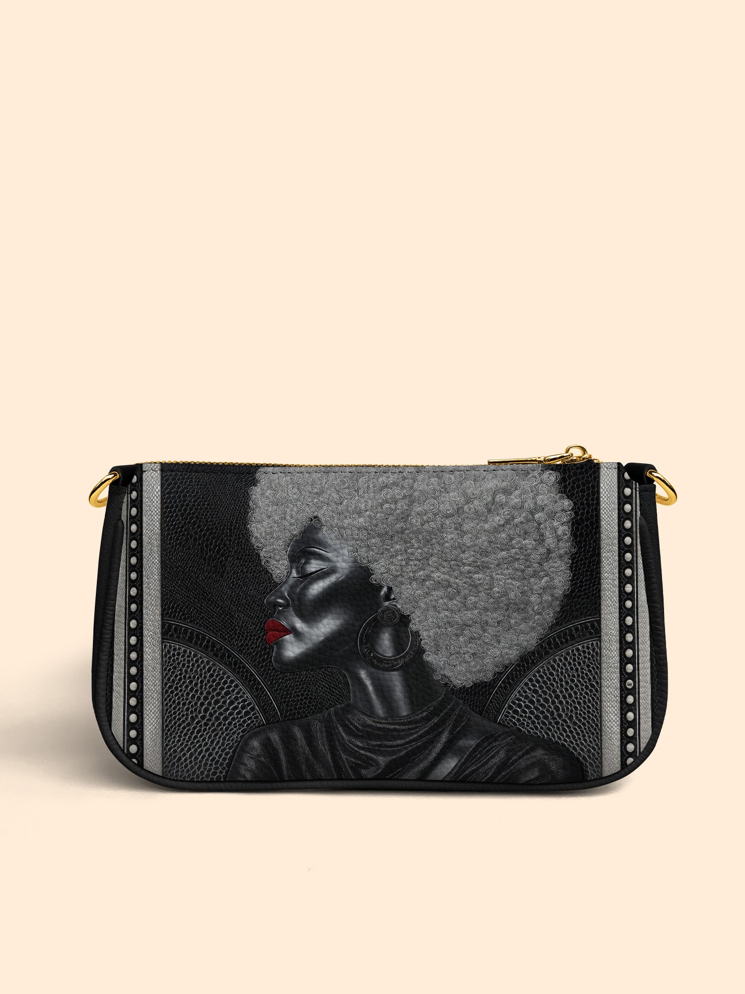 Silver Crown Matriarch Classic Zip Pochette QR0XD1034