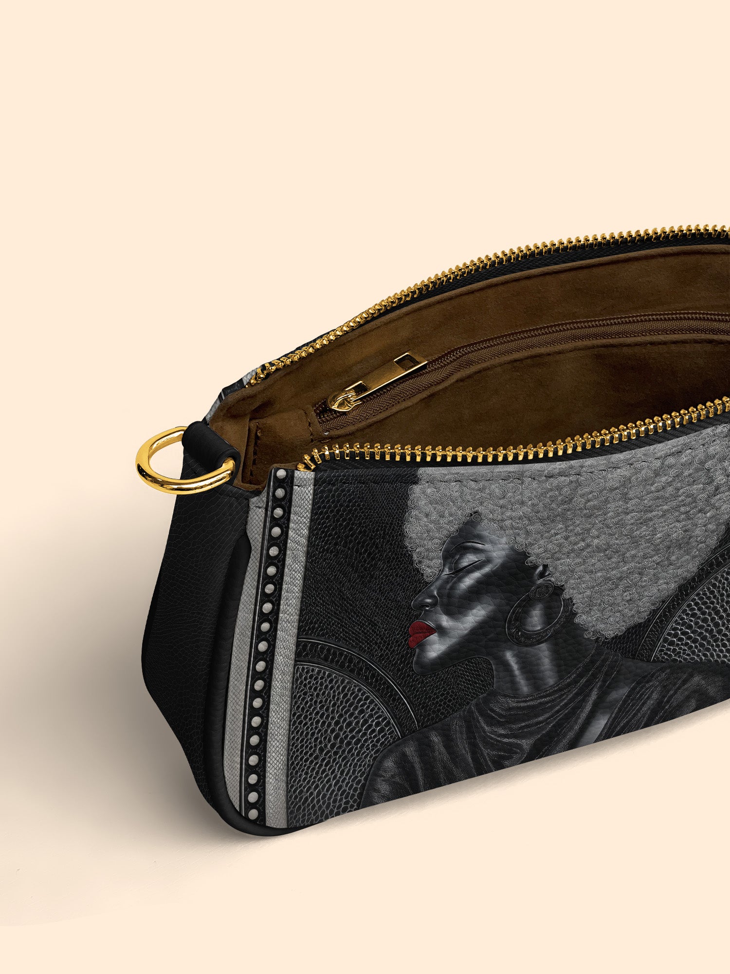 Silver Crown Matriarch Classic Zip Pochette QR0XD1034