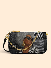 Midnight Zebra Classic Zip Pochette QR0TV259