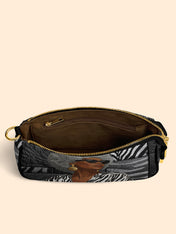 Midnight Zebra Classic Zip Pochette QR0TV259