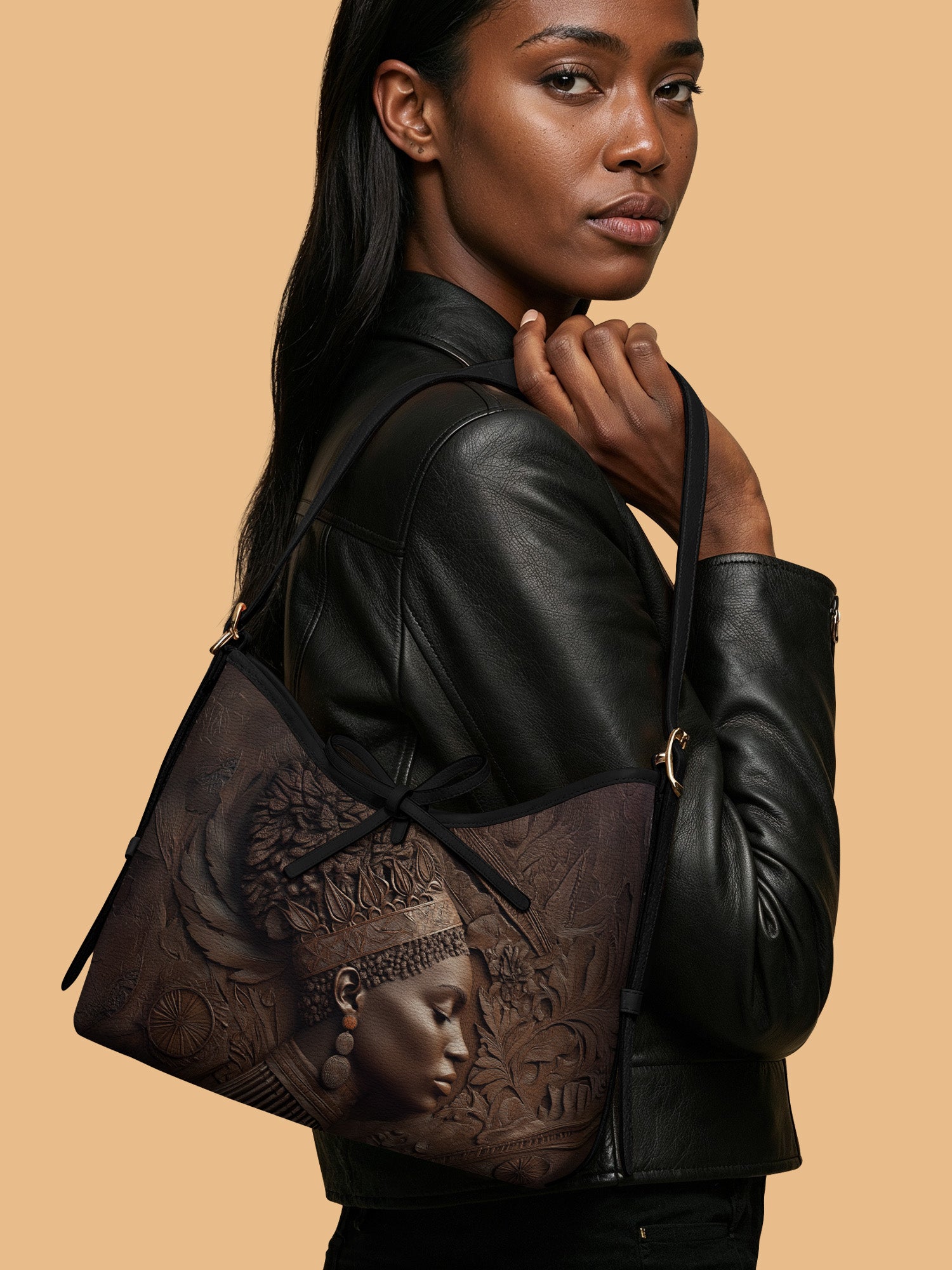 Back To Africa V2 Bowline Hobo Bag QR0XD731