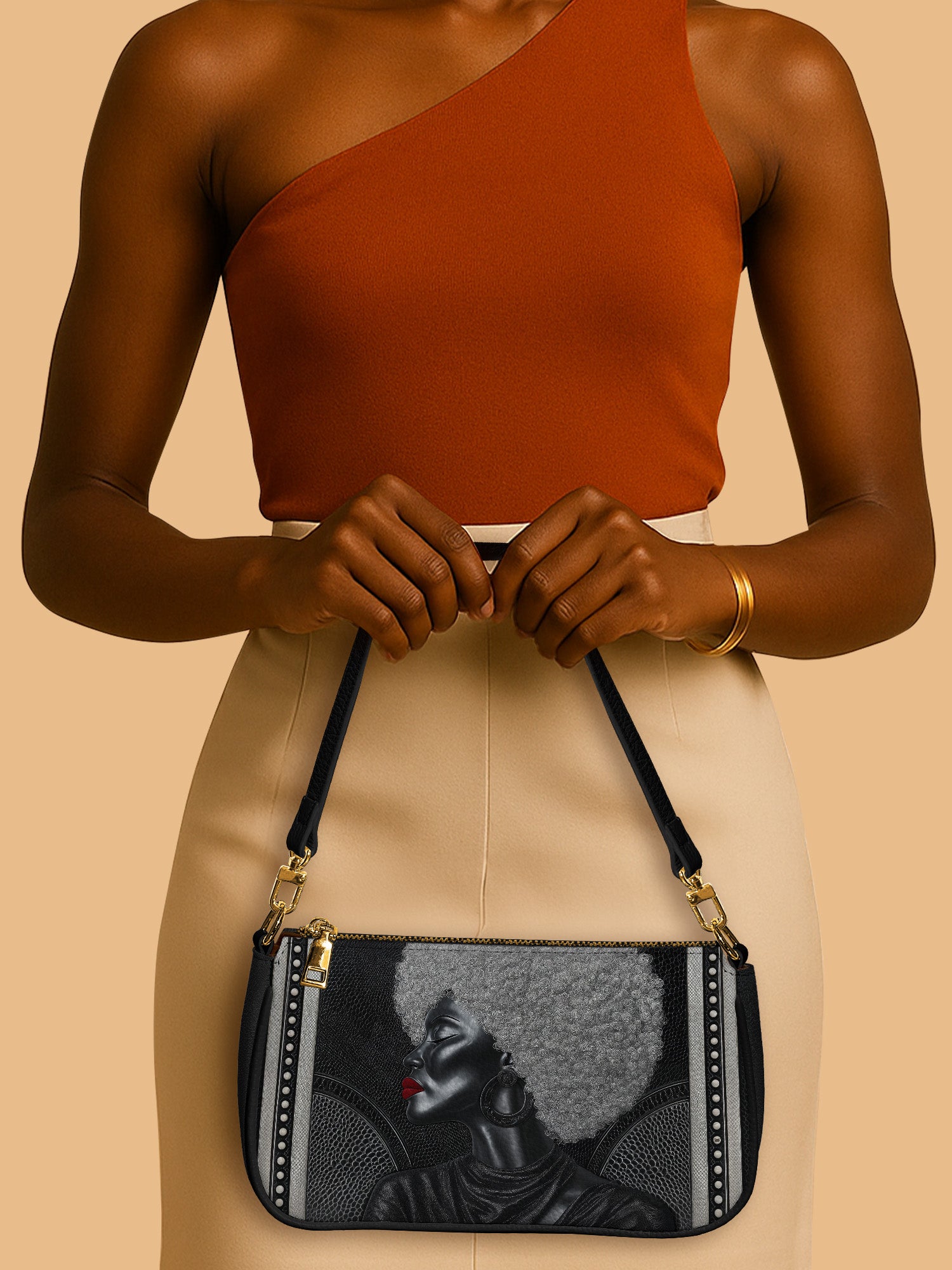 Silver Crown Matriarch Classic Zip Pochette QR0XD1034