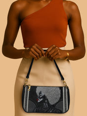 Silver Crown Matriarch Classic Zip Pochette QR0XD1034