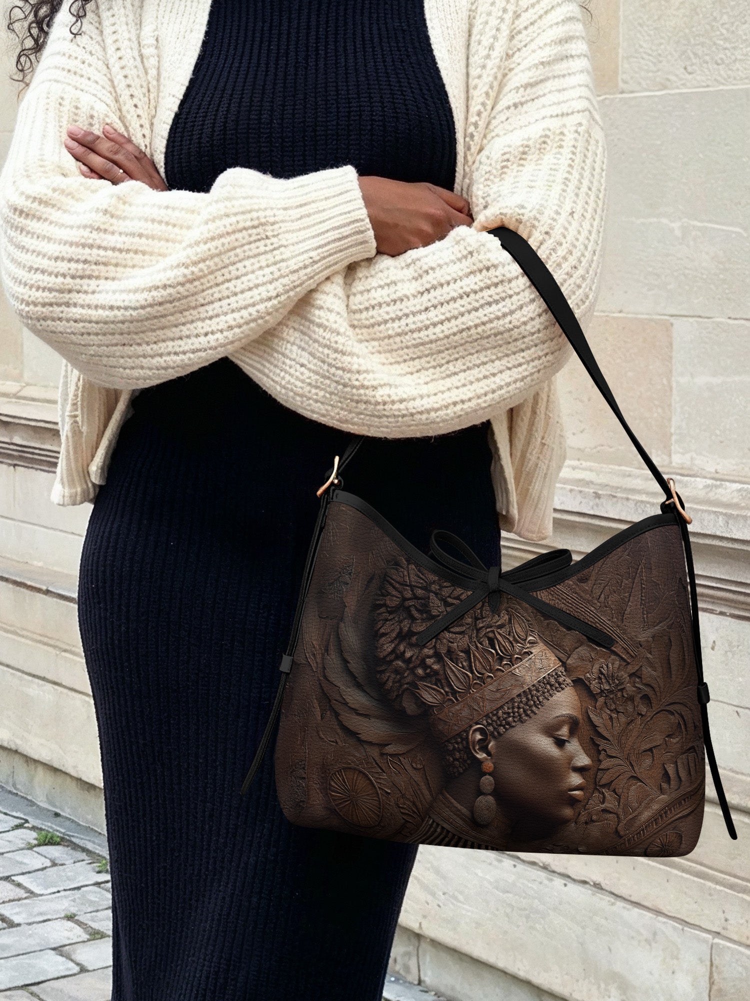 Back To Africa V2 Bowline Hobo Bag QR0XD731