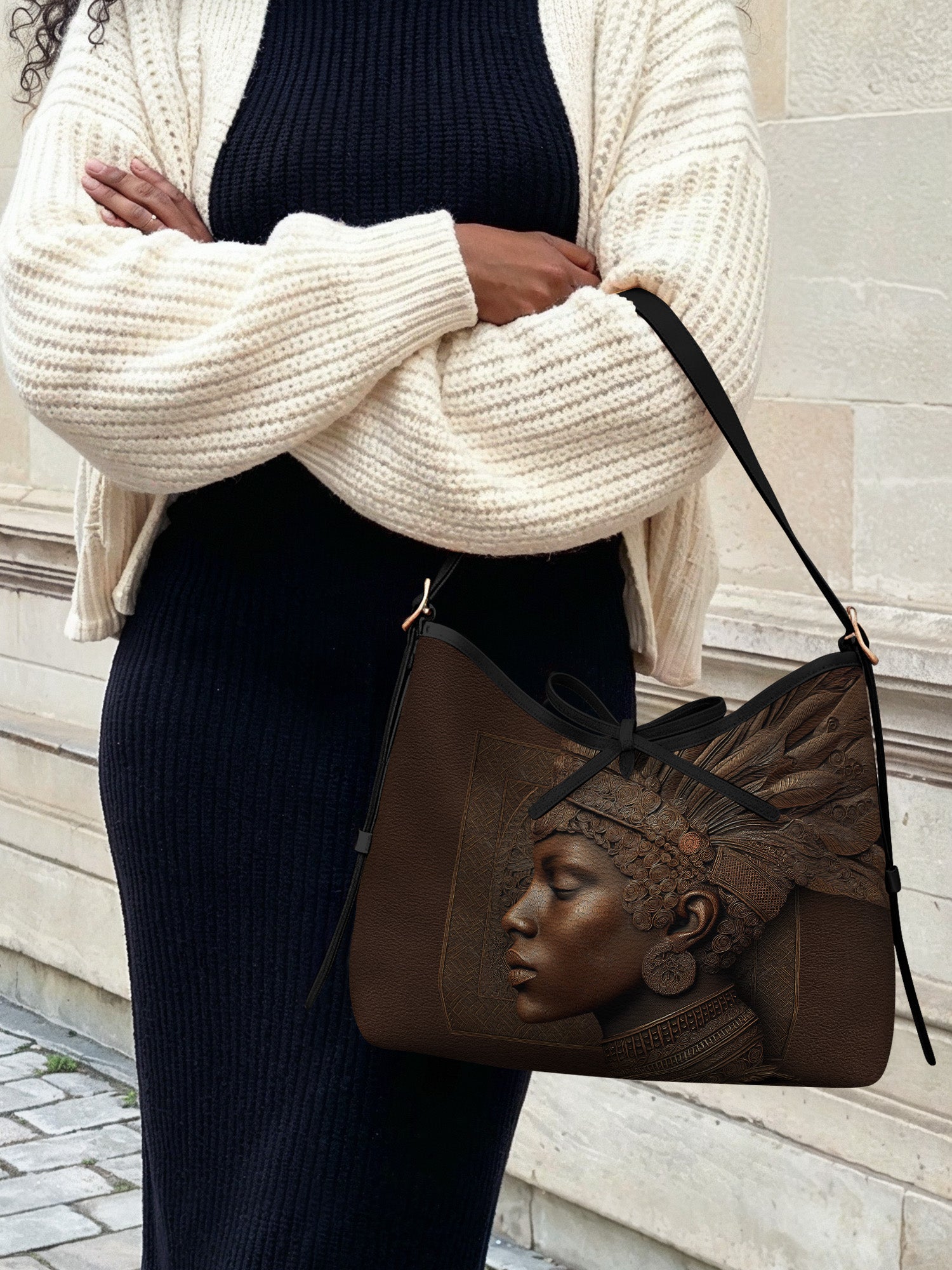 Back To Africa V1 Bowline Hobo Bag QR0XD730