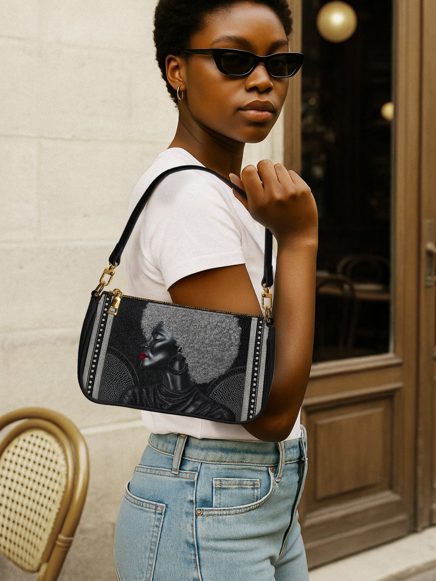 Silver Crown Matriarch Classic Zip Pochette QR0XD1034