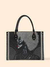 Silver Crown Matriarch Premium Leather Handbag QR0XD1034