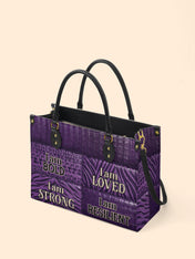 Resilient Spirit Premium Leather Handbag QR0XD1049