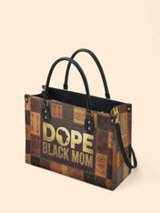 Dope Mom Legacy Premium Leather Handbag QR0TV269