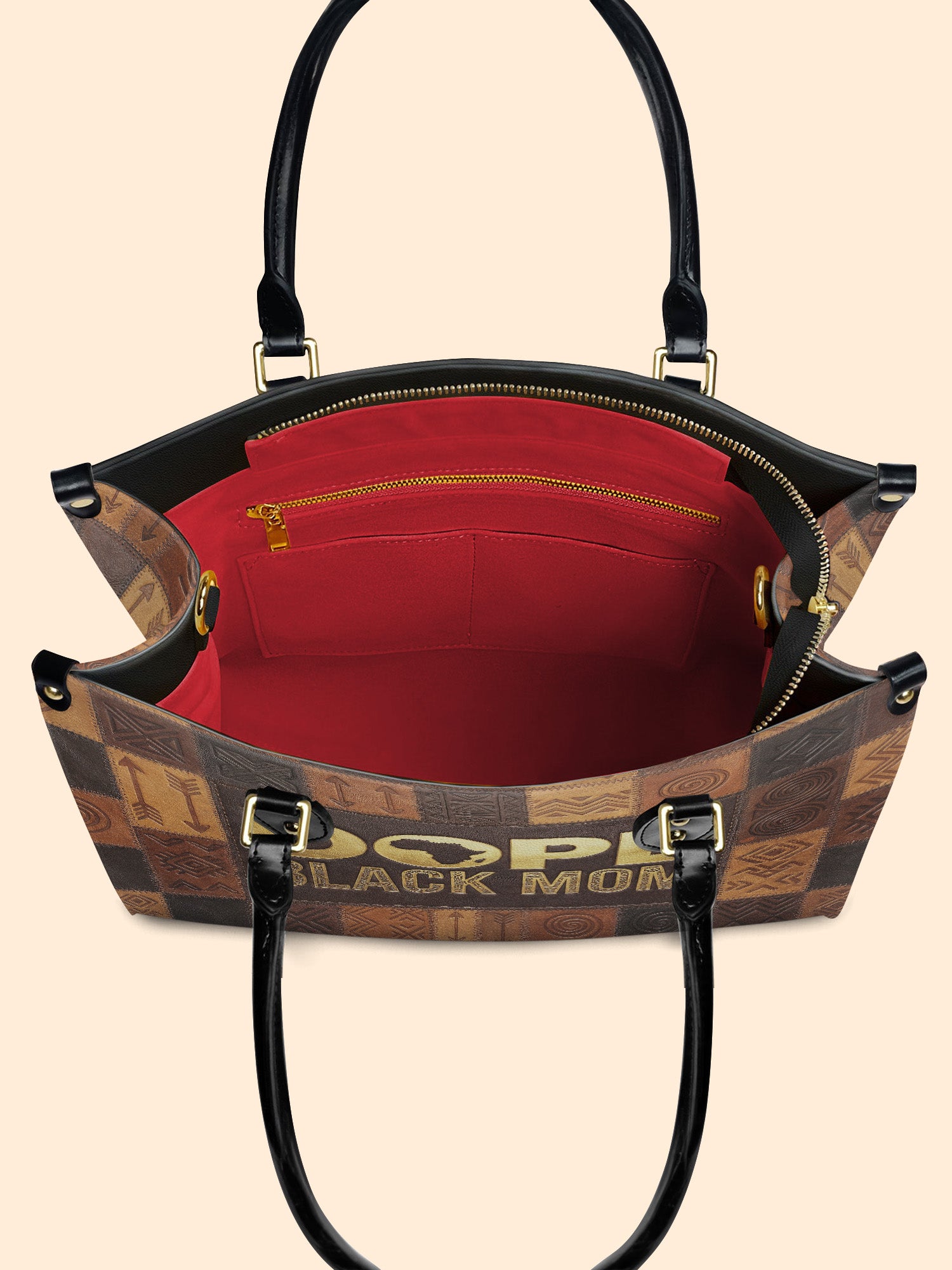 Dope Mom Legacy Premium Leather Handbag QR0TV269