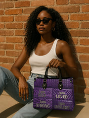 Resilient Spirit Premium Leather Handbag QR0XD1049