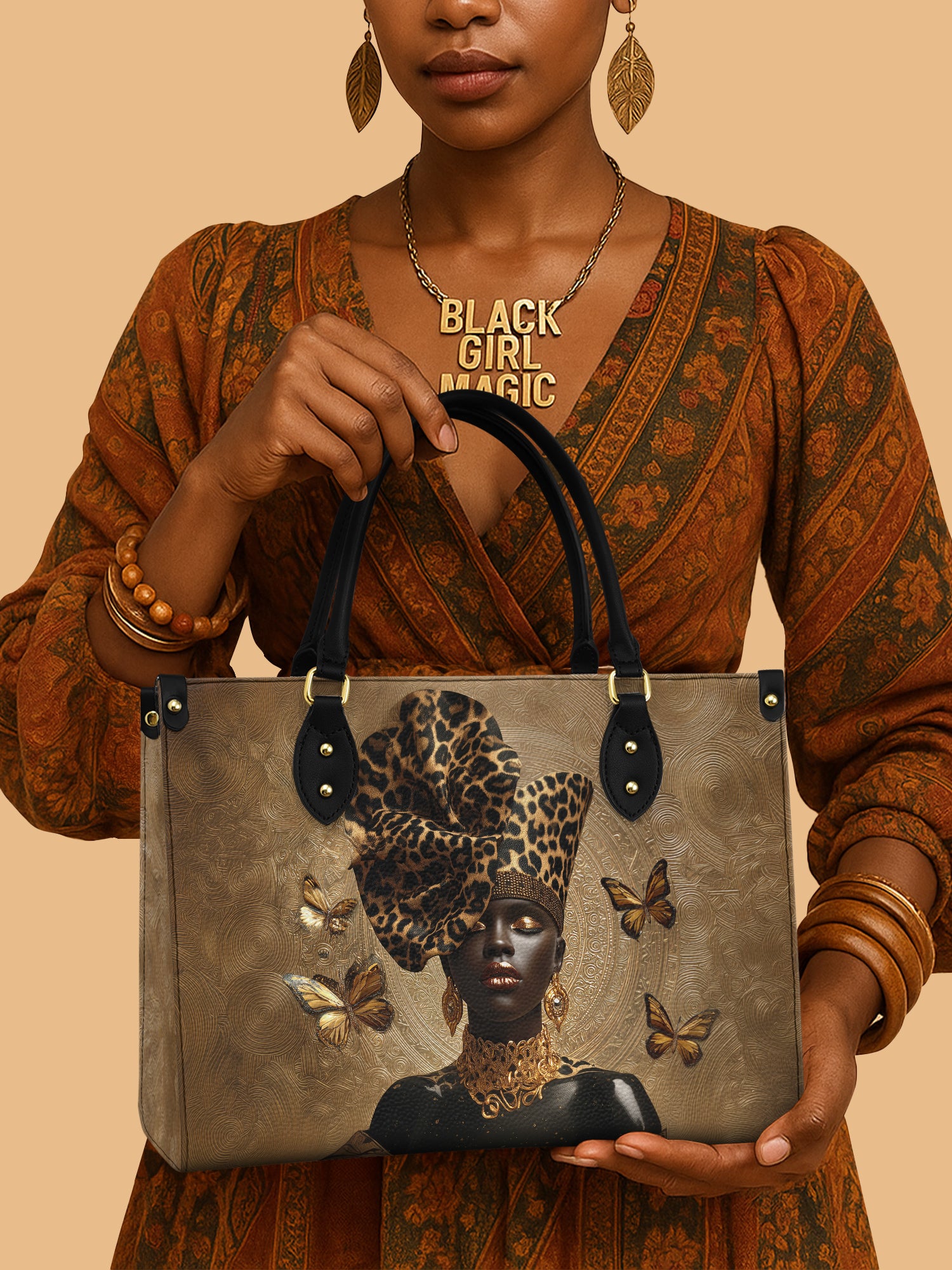 Absolute Allure Premium Leather Handbag QR0XD642