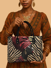 Crimson Reverie Premium Leather Handbag QR0TV131