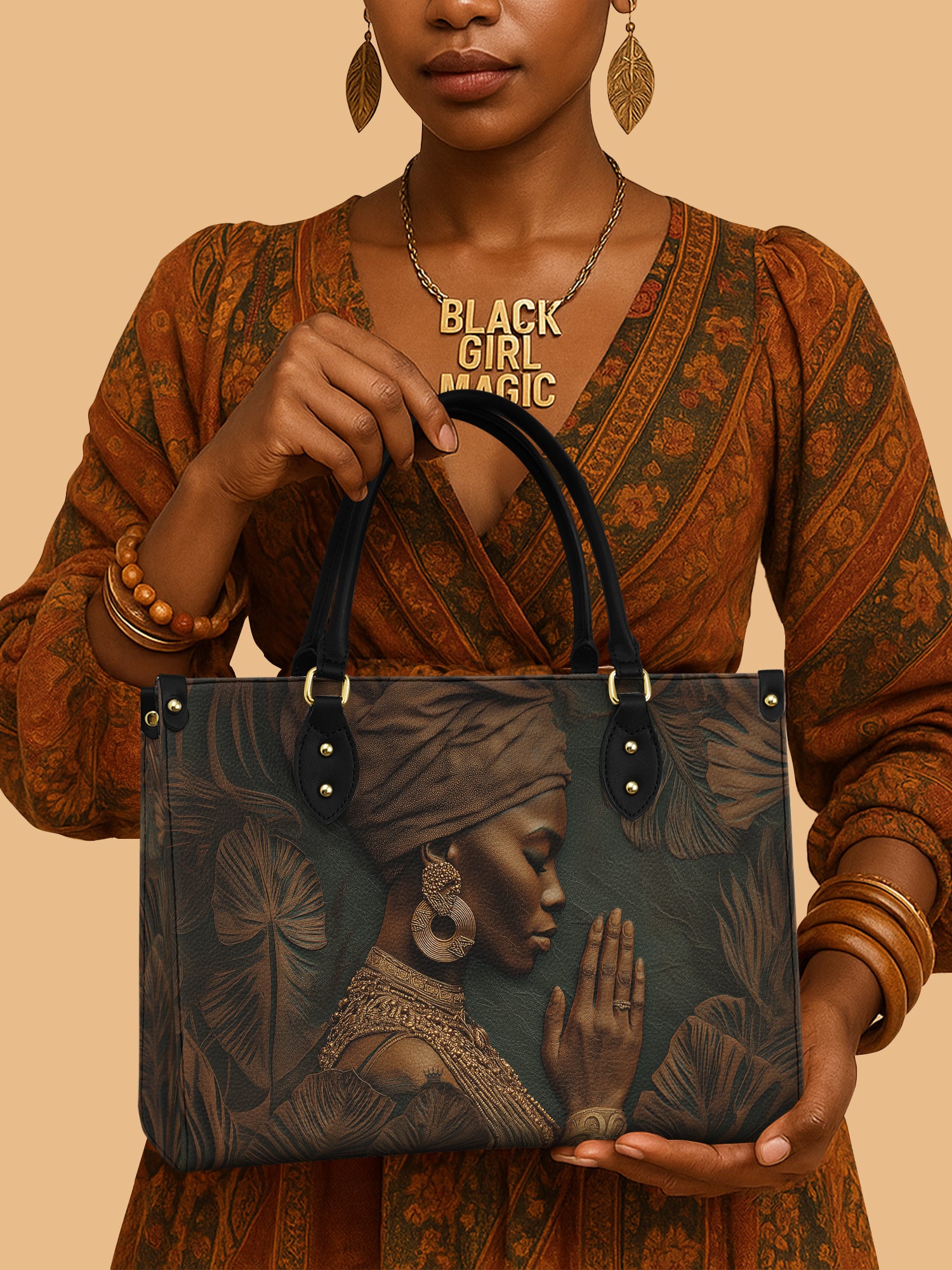 Divine Serenity Premium Leather Handbag QR0HH085