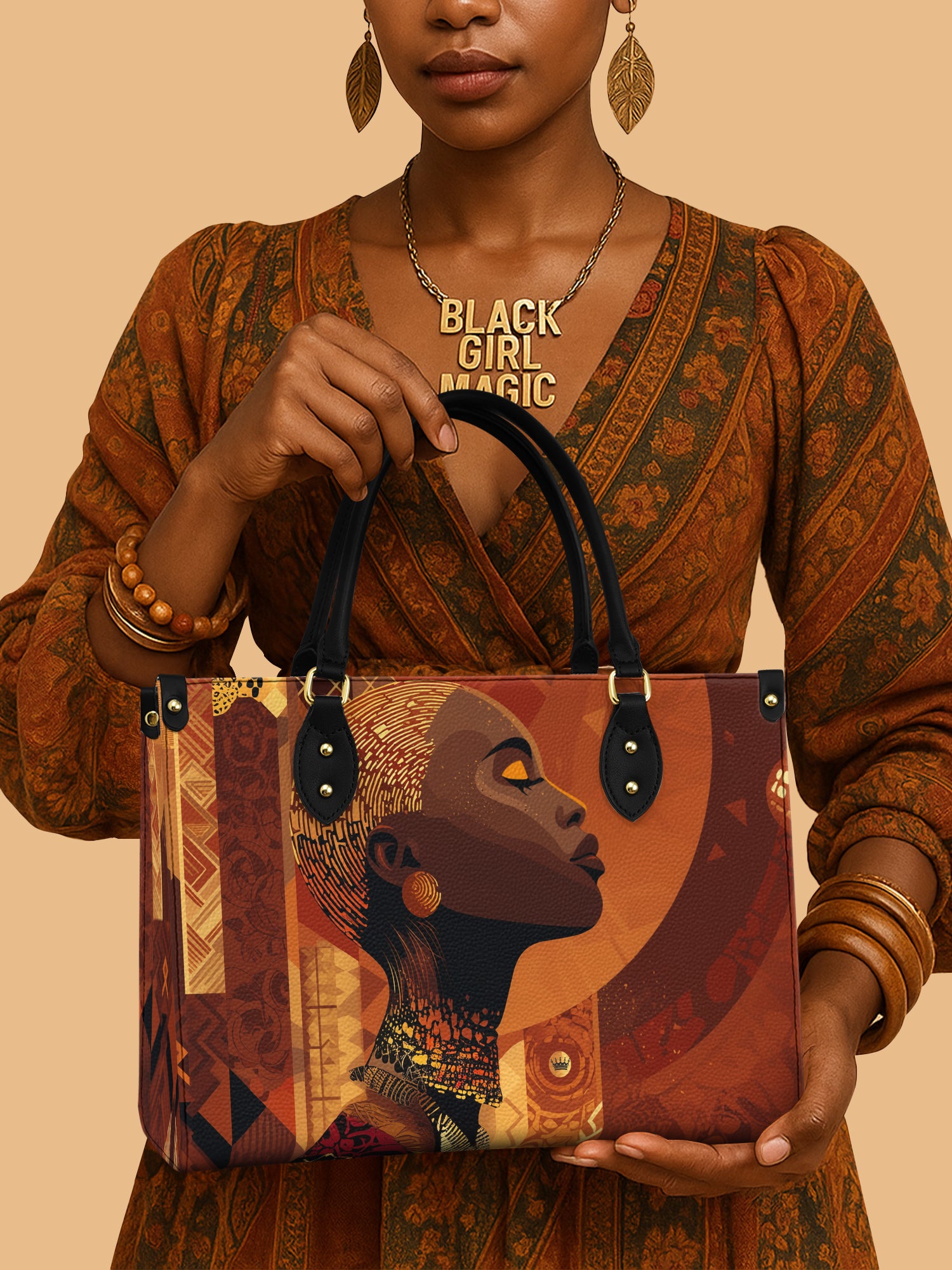 Buzzed Glory Premium Leather Handbag QR0TD403