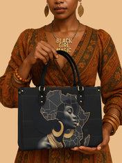 Africa Bound Premium Leather Handbag QR0TD174