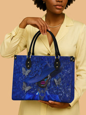 Faithful Halo Premium Leather Handbag QR0XD643