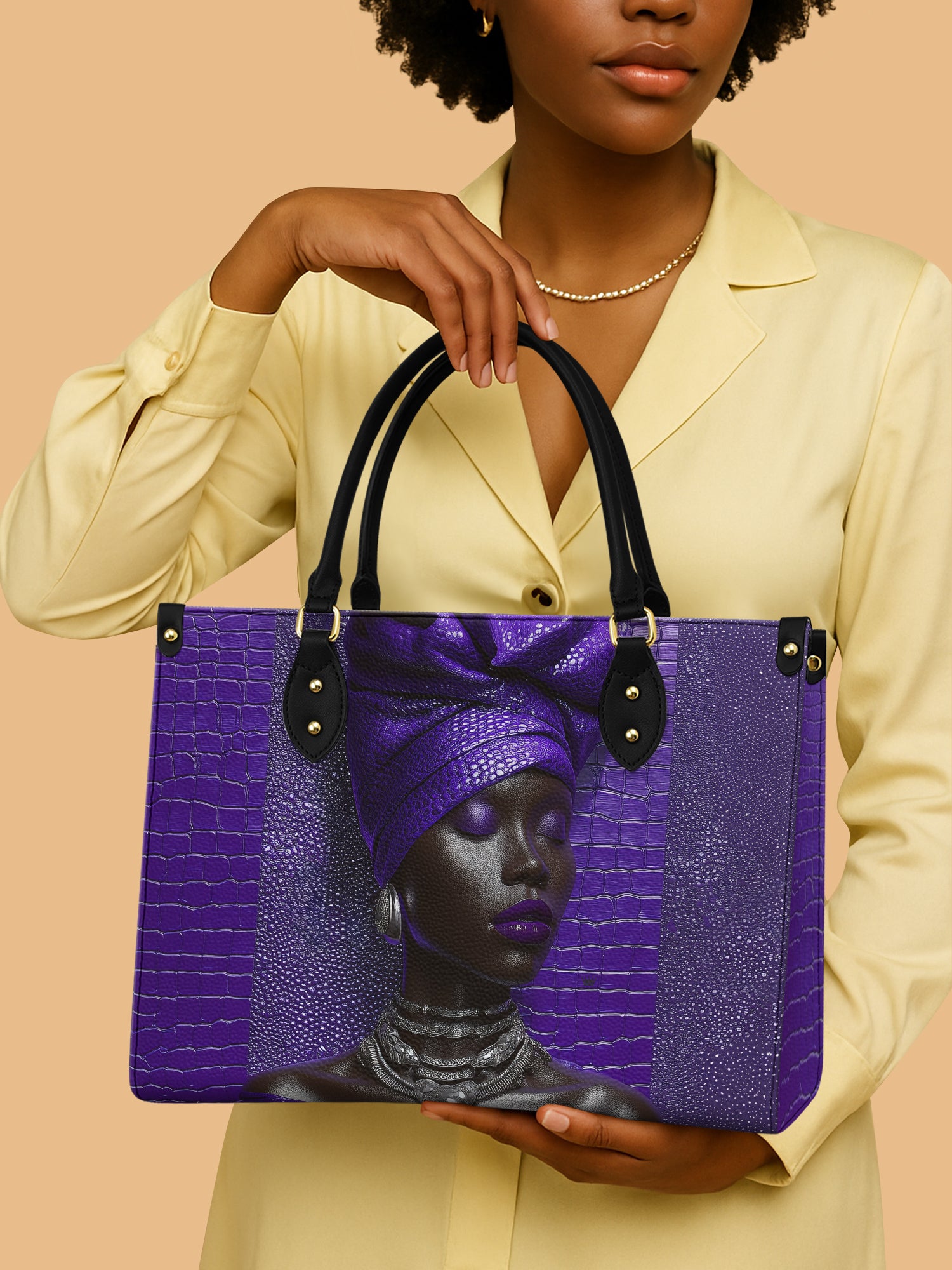 Nia Royale Premium Leather Handbag QR0XD571