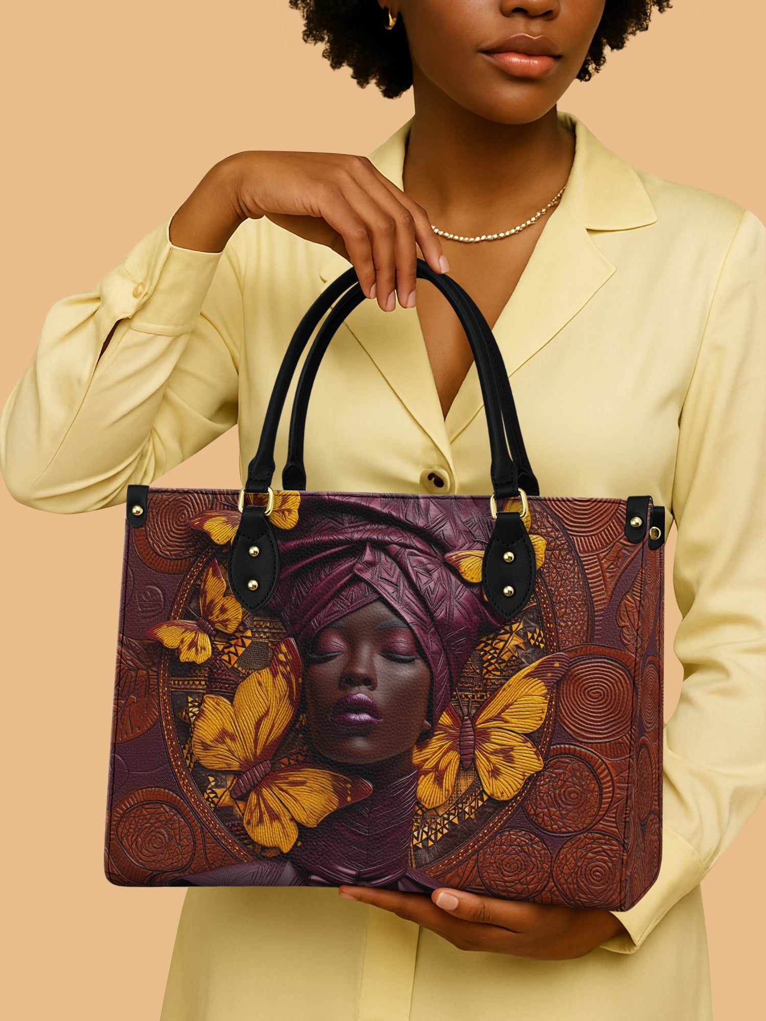 Legacy in Lines Premium Leather Handbag QR0TD630