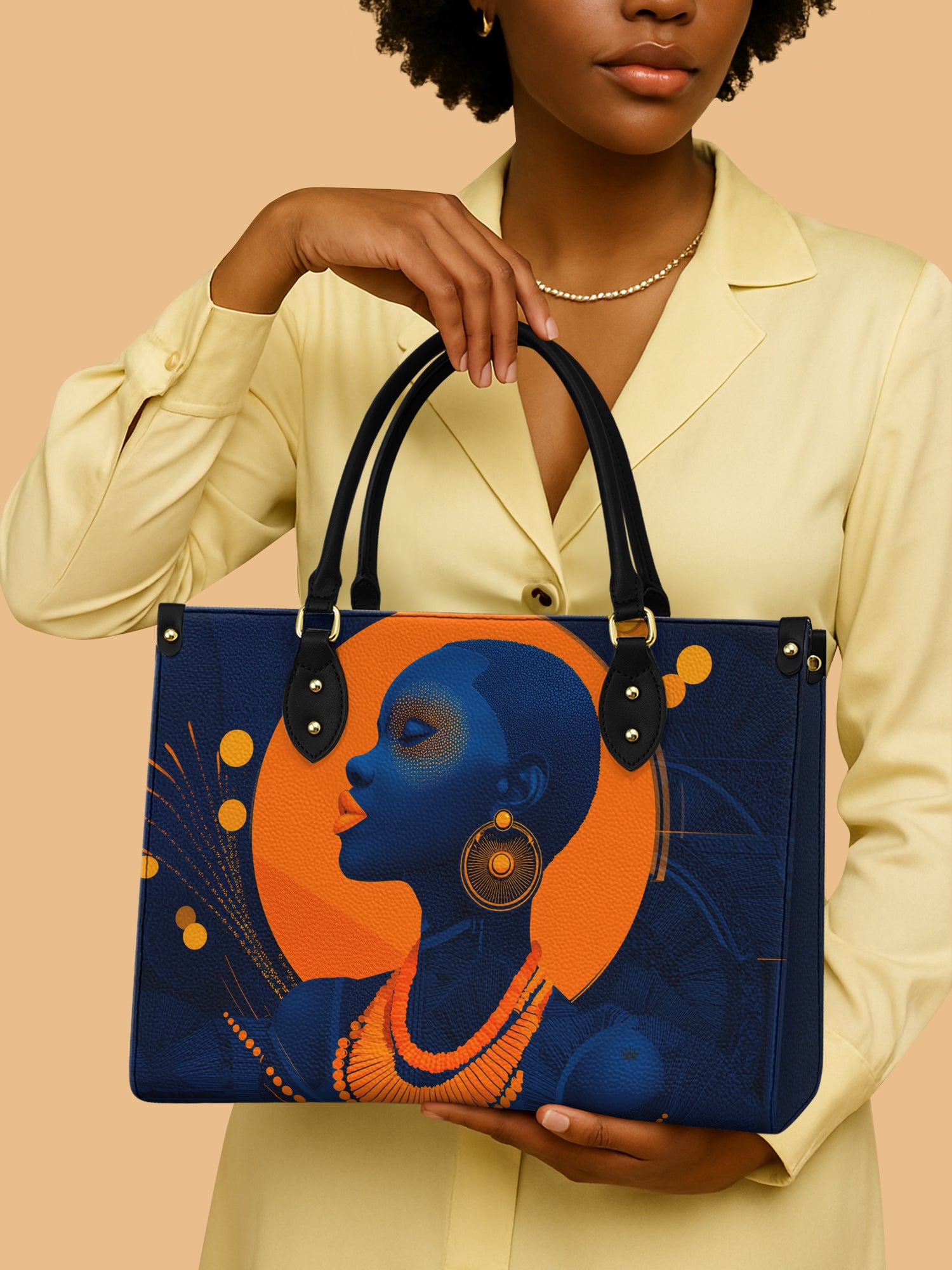 Crownless Queen Premium Leather Handbag QR0TD400