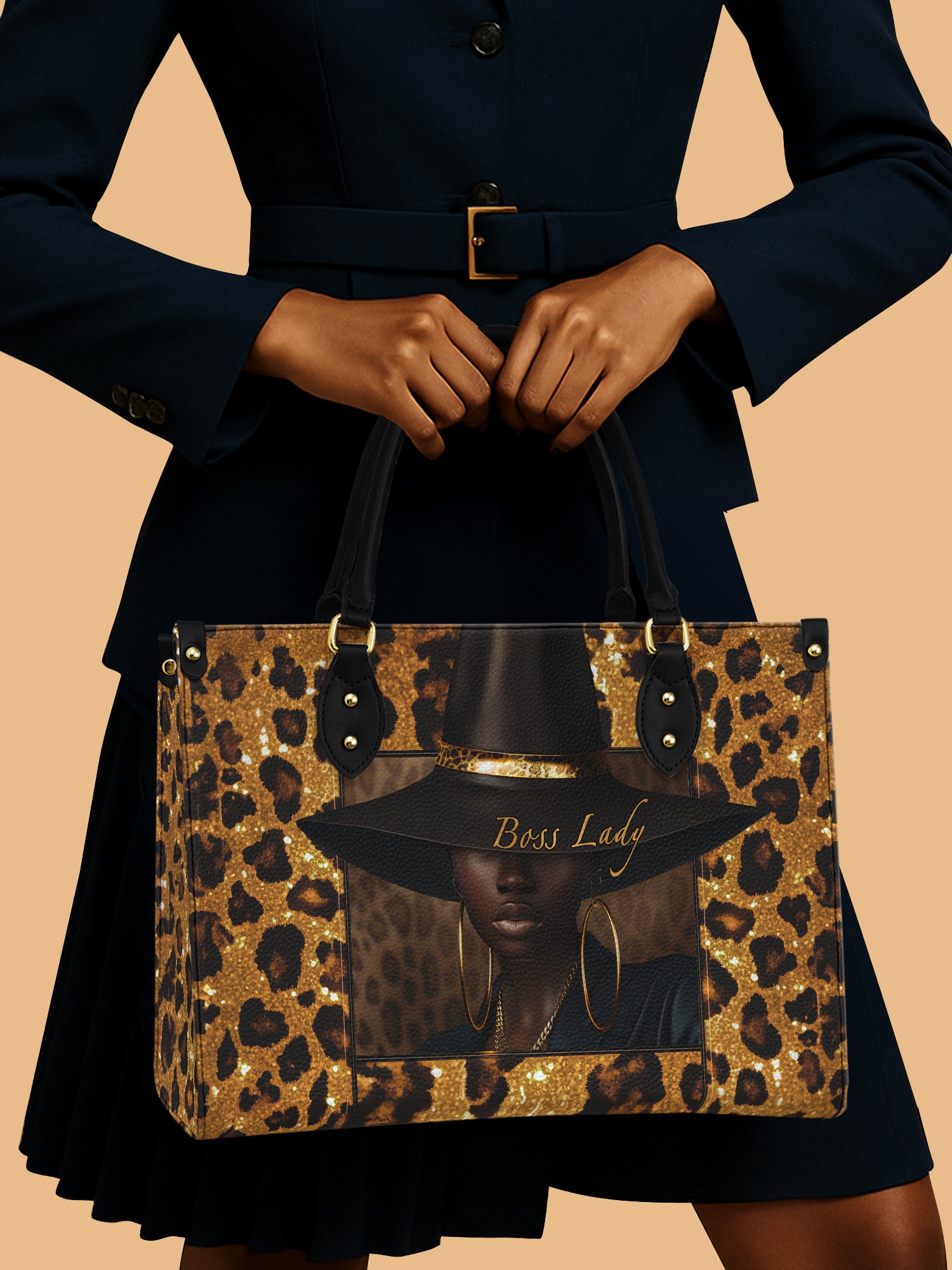 Boss Lady Premium Leather Handbag QR0XD401